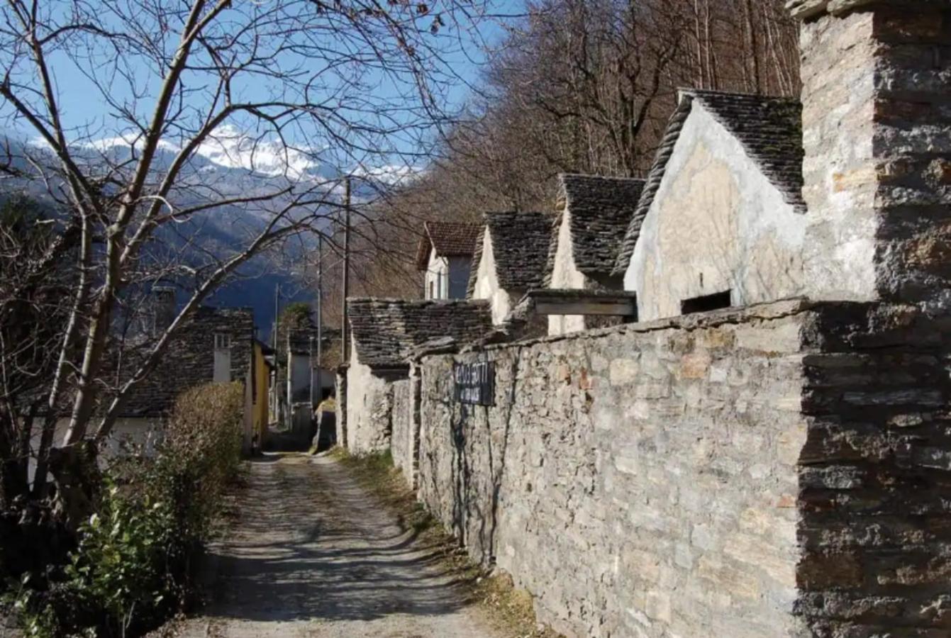 Ferienwohnung Ca' Di Fant Malvaglia Exterior foto